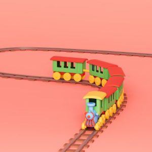 little toy train